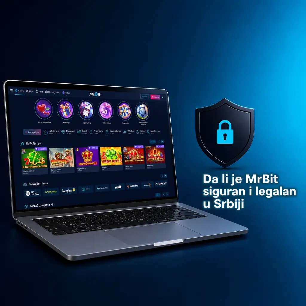 MrBit logo sa Kurasao licencom 8048/JAZ2018-018 – siguran i legalan sajt za klađenje u Srbiji