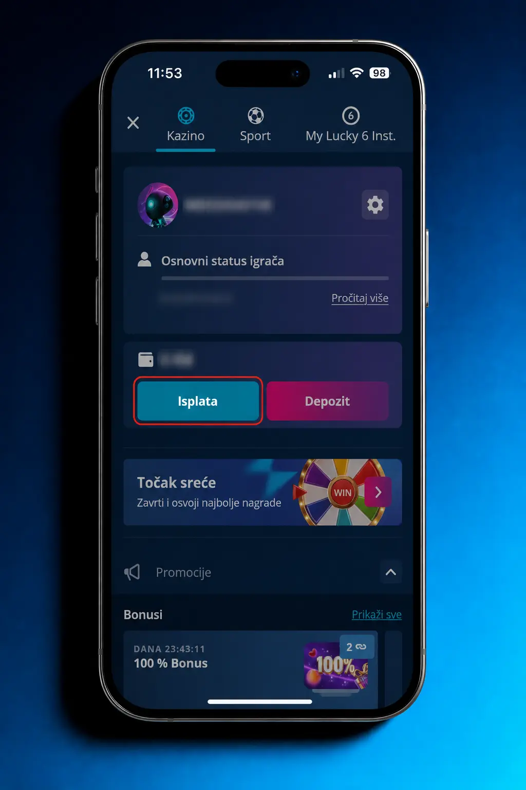Isplata novca iz MrBit aplikacije - koraci za podnošenje zahteva za isplatu preko novčanika