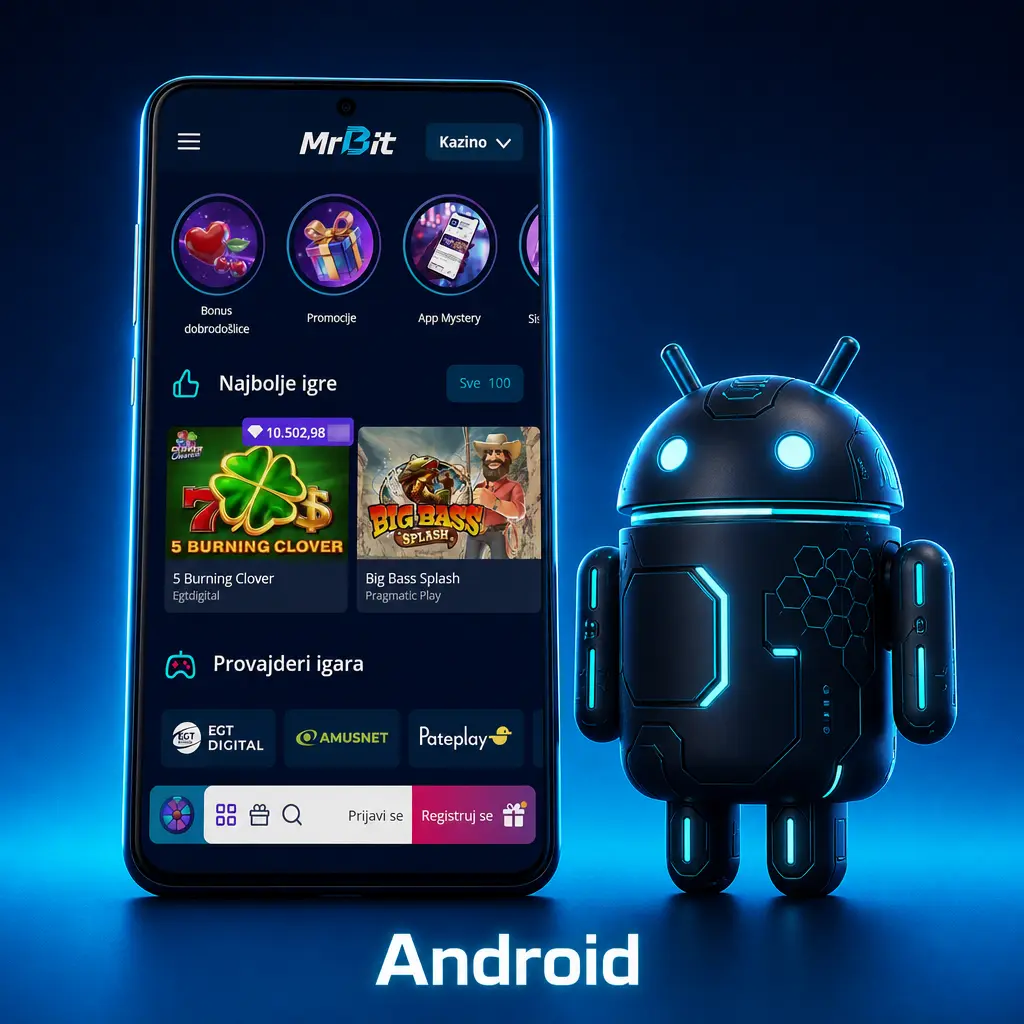 MrBit Android aplikacija – preuzimanje i instalacija APK fajla za uređaje sa Android 7.0 ili novijim