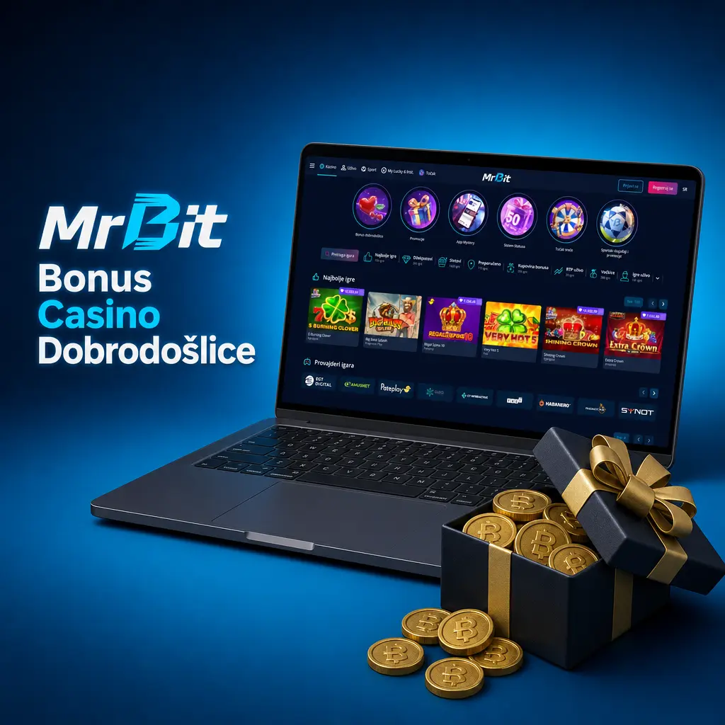 MrBit bonus dobrodošlice: 100% do 100 EUR i 100 free spinova na Book of Dead, wagering 35x