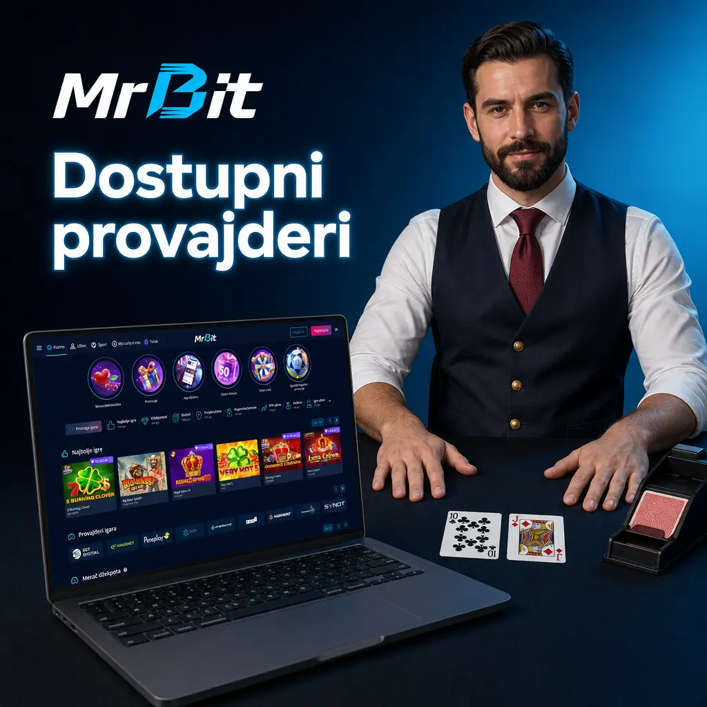 Evolution i Pragmatic Play Live obezbeđuju sertifikovane live stolove na MrBit platformi sa multi-camera prikazom i dilerima na srpskom jeziku.