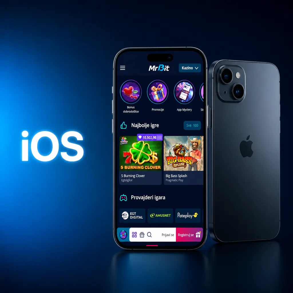 MrBit iOS: pristup platformi preko Safari mobilnog sajta i dodavanje prečice na početni ekran iPhone uređaja.