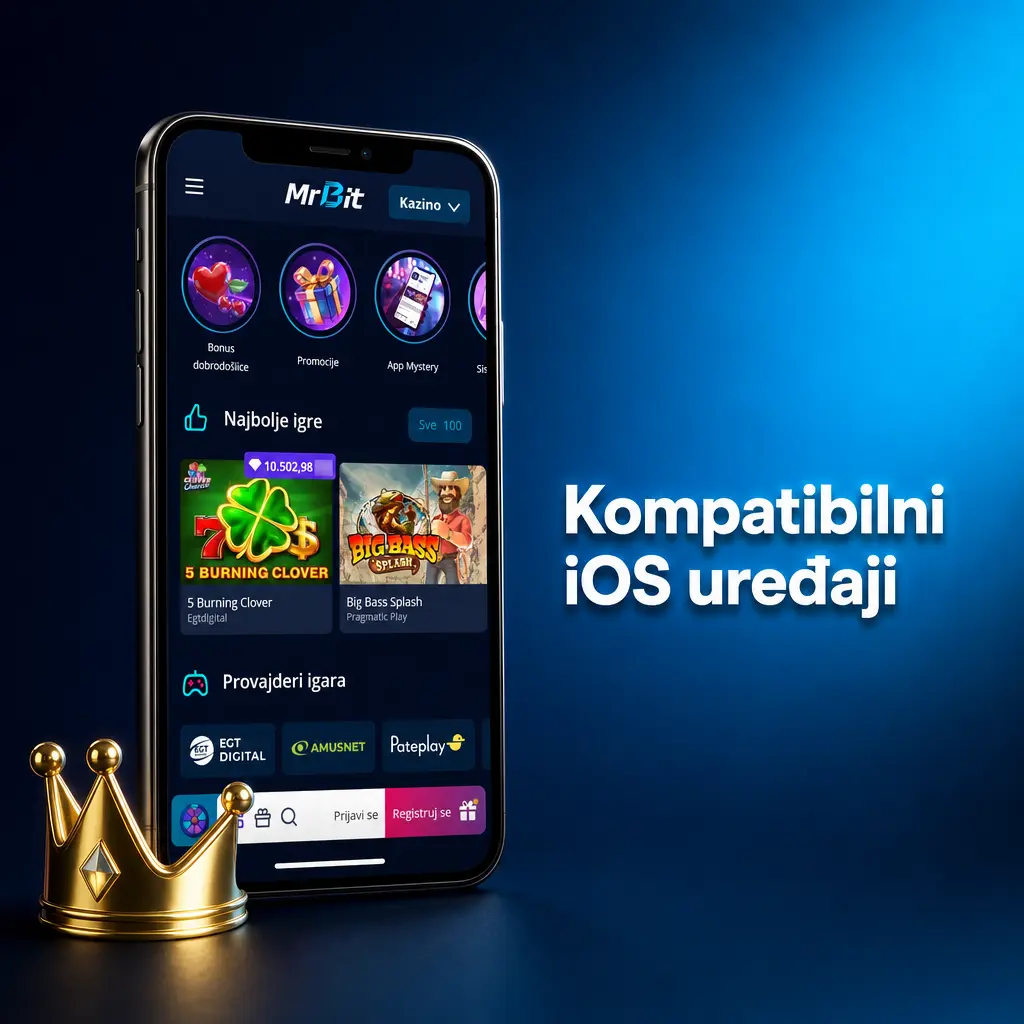 Kompatibilni iOS uređaji za MrBit aplikaciju: iPhone X, XR, XS i serije od 11 do 17