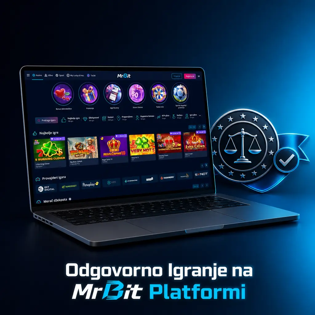 Alati za odgovorno igranje na MrBit platformi: limiti depozita, samoisključenje, provera godina i podrška organizacija.