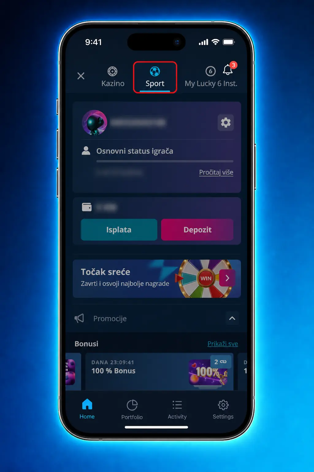 Koraci za postavljanje prve sportske opklade na MrBit platformi za klađenje