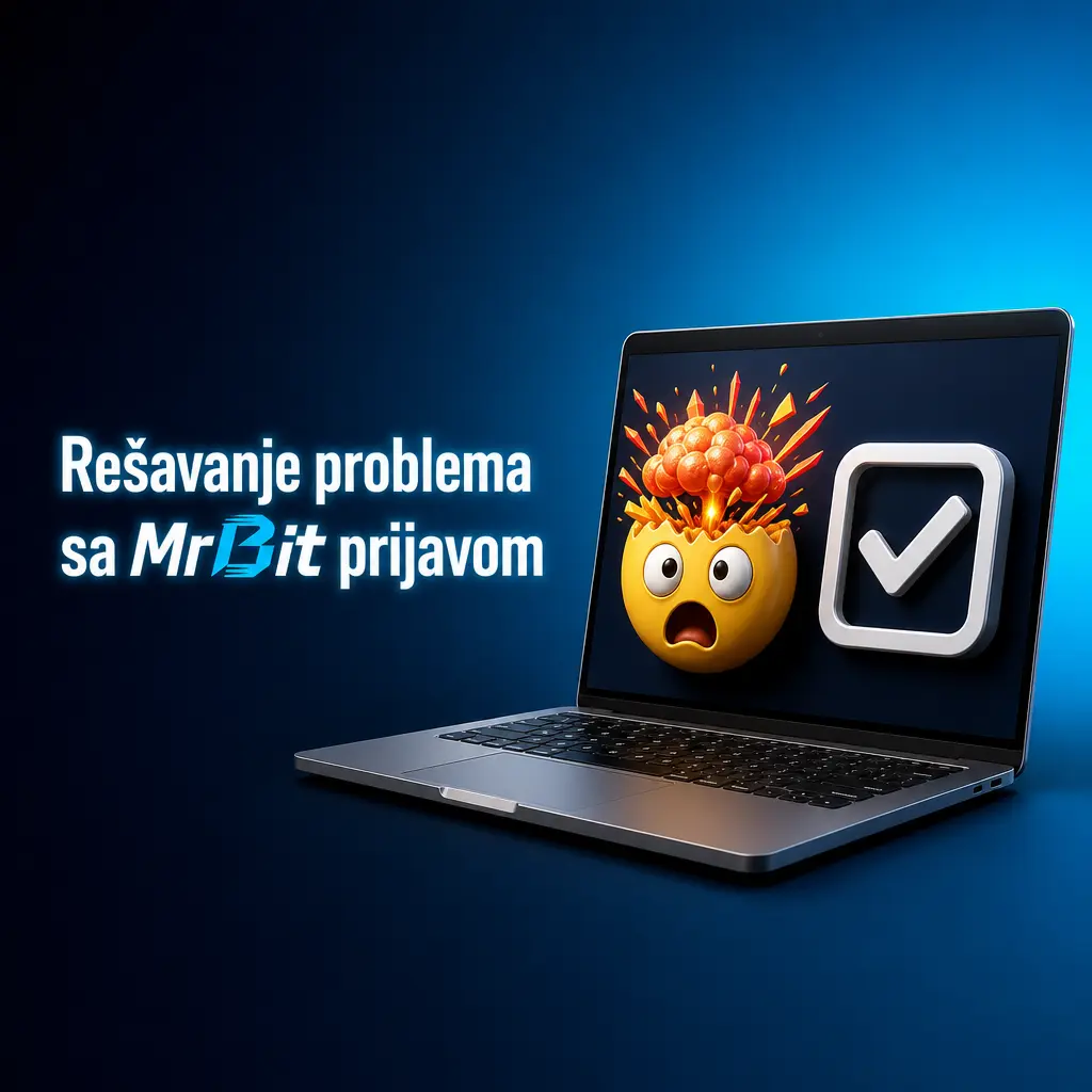 Rešavanje problema sa prijavom na MrBit nalog: zaboravljena lozinka, zaključan nalog, verifikacija i greške u aplikaciji.
