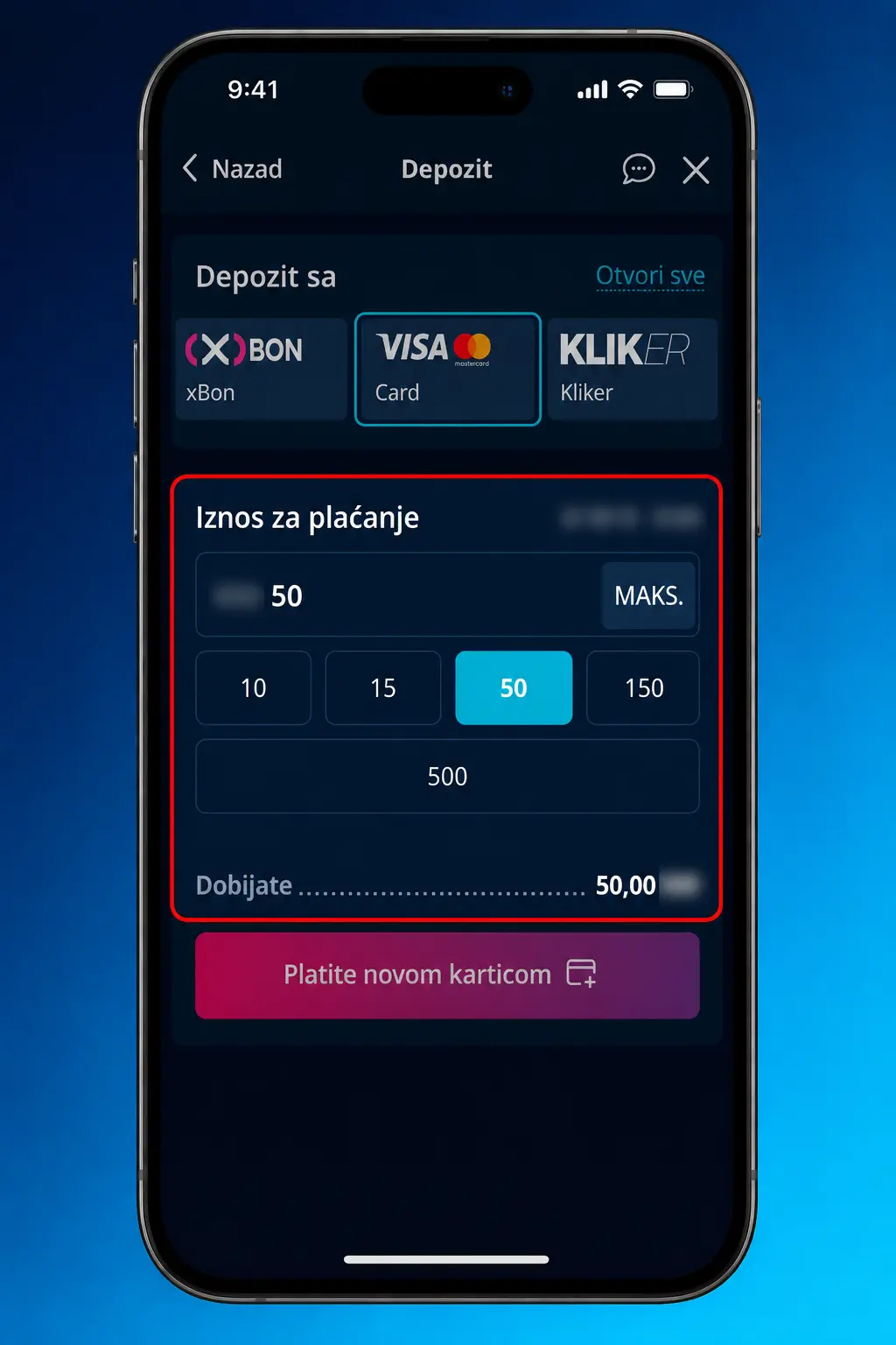 Uputstvo za uplatu u MrBit aplikaciji: prijava, izbor metode plaćanja i potvrda transakcije za korisnike u Srbiji.