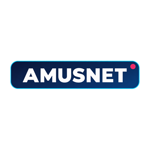 Logo Amusnet, provajdera slotova na MrBit Srbija